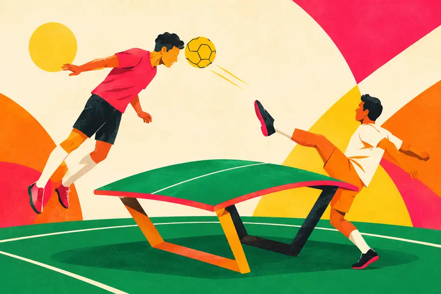 Teqball · 踢球